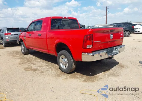 2012 Ram 2500 Slt from USA, damaged, VIN 3C6UD5ML5CG330831